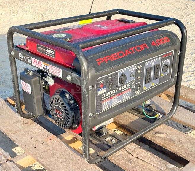 Predator 4,000 watt generator