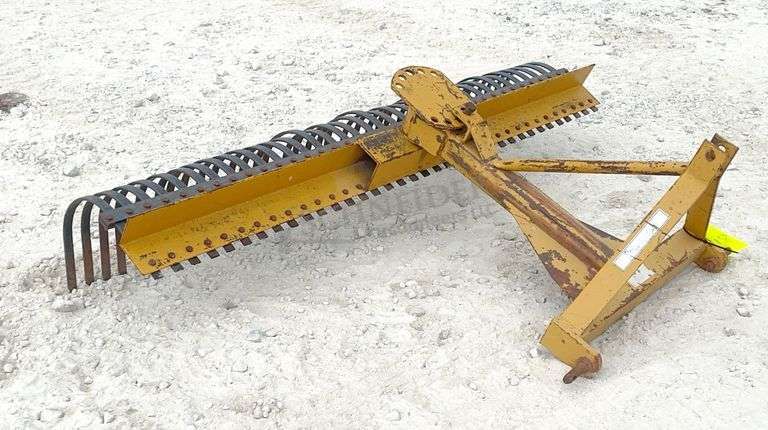 King Kutter 6' 3-pt. landscape rake