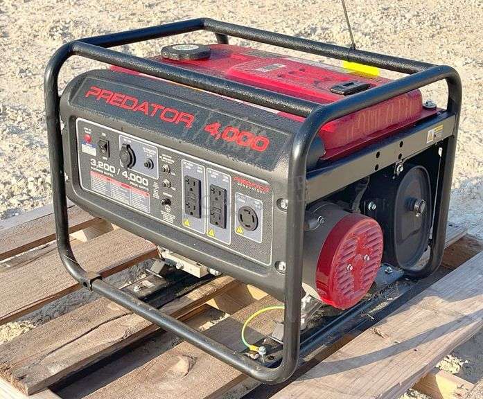 Predator 4,000 watt generator