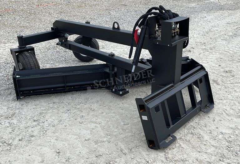 Unused 8' skid steer grader blade