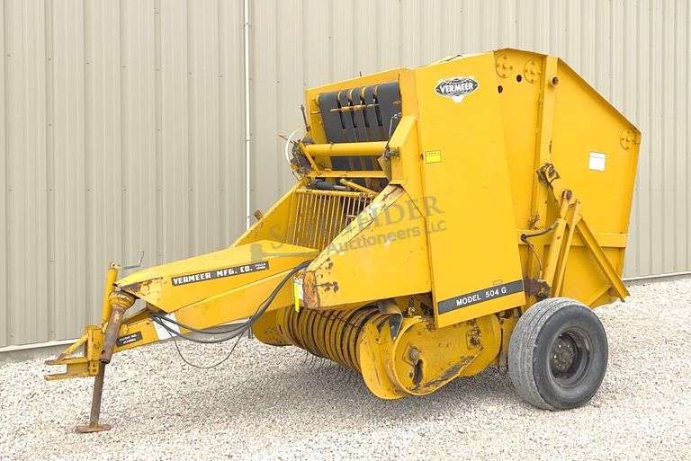 Vermeer 504-G round baler