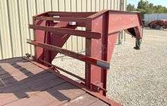1996 PJ 25' flatbed gooseneck trailer