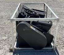 Unused skid steer mixing bucket