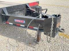 2022 Pitts 24.5' flatbed equipment trailer