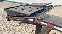 2019 Sure-Trac 25' flatbed gooseneck trailer