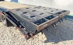 2019 Sure-Trac 25' flatbed gooseneck trailer