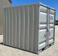Unused 9' steel storage container