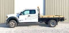 2018 Ford F450 extended cab 4x4 flatbed