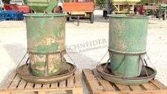 2 poly hog feeders