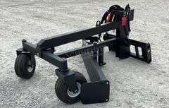 Unused 8' skid steer grader blade