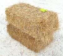 50 small square bales of straw