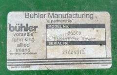 Buhler-Farm King 6' 3-pt. finish mower