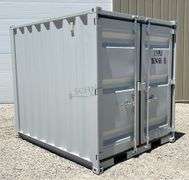 Unused 8' steel storage container