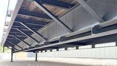 2022 Tex Fab 40' flatbed gooseneck trailer