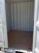 Unused 8' steel storage container