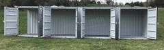 40' storage container w/ 4 side doors