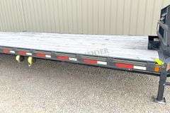 2022 Tex Fab 40' flatbed gooseneck trailer
