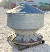 Circle K galvanized hog feeder