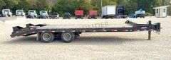 2022 Pitts 24.5' flatbed equipment trailer