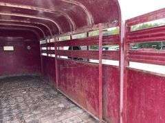 1991 Rawhide 16' stock trailer