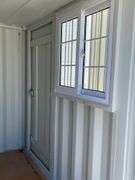 Unused 8' steel storage container