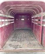 1991 Rawhide 16' stock trailer