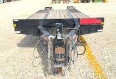 2022 Pitts 24.5' flatbed equipment trailer