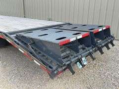2022 Tex Fab 40' flatbed gooseneck trailer