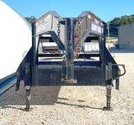 2019 Sure-Trac 25' flatbed gooseneck trailer