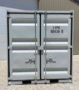 Unused 9' steel storage container