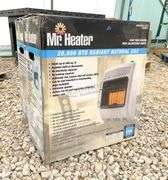 2- Mr. Heater 20,000 BTU natural gas heaters