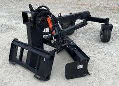 Unused 8' skid steer grader blade