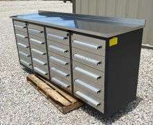 Unused 7' toolbox workbench
