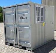 Unused 8' steel storage container