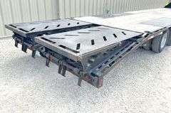 2018 Iron Bull 34' flatbed gooseneck trailer