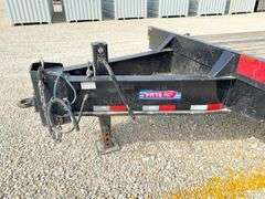 2022 Pitts 24.5' flatbed equipment trailer