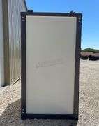 Unused portable double toilet unit