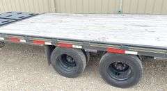 2022 Tex Fab 40' flatbed gooseneck trailer