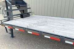 2022 Tex Fab 40' flatbed gooseneck trailer
