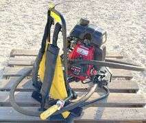 Oztec BP-50 backpack concrete vibrator