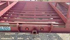 1996 PJ 25' flatbed gooseneck trailer