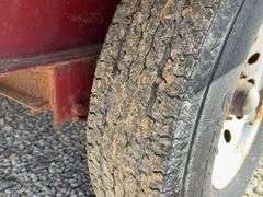 1996 PJ 25' flatbed gooseneck trailer