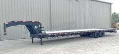 2022 Tex Fab 40' flatbed gooseneck trailer