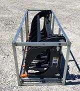 Unused 6.5' skid steer brush grapple