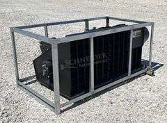 Unused skid steer mixing bucket