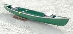 Coleman poly/alum. 17' canoe w/ paddles