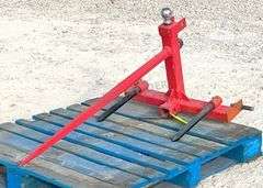 3-pt. bale spear w/ gooseneck & receiver hitch