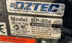 Oztec BP-50 backpack concrete vibrator