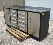 Unused 7' toolbox workbench
