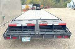 2022 Tex Fab 40' flatbed gooseneck trailer